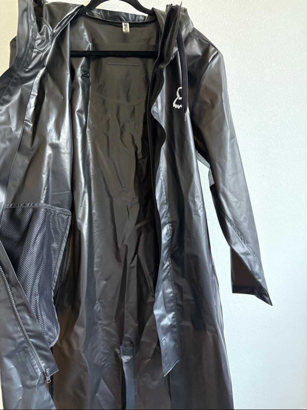 Fox Black Waterproof Pit Rain Jacket - Picture 9 of 9